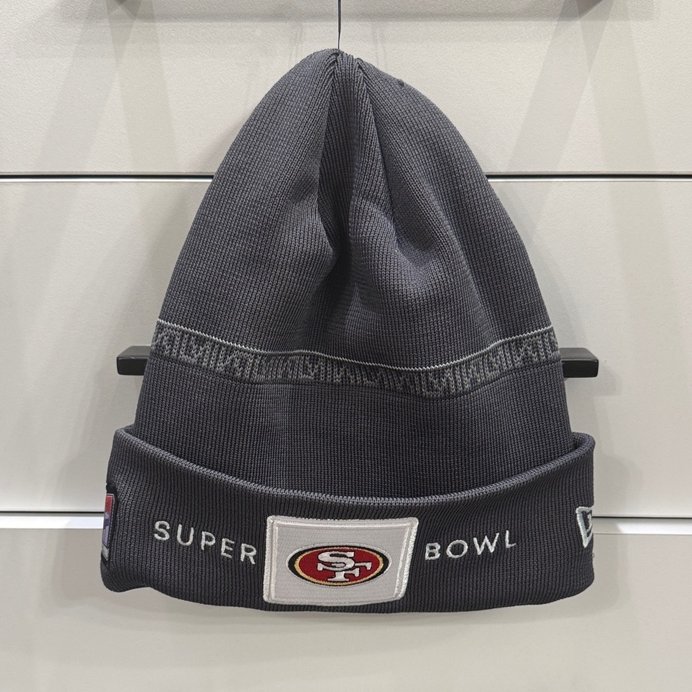 New Era NFL Gray Knit Cuffed Beanie